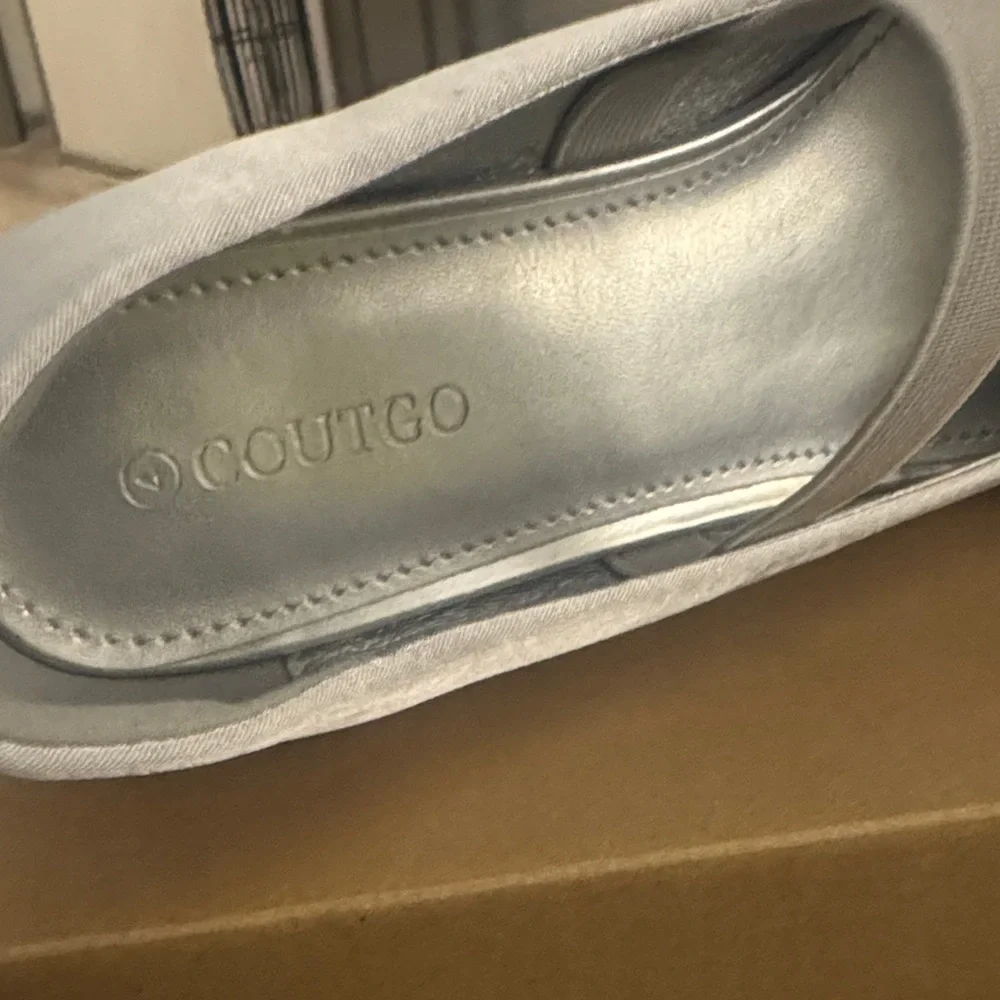 Coutgo Girls' Satin Mary Jane Dress Shoes